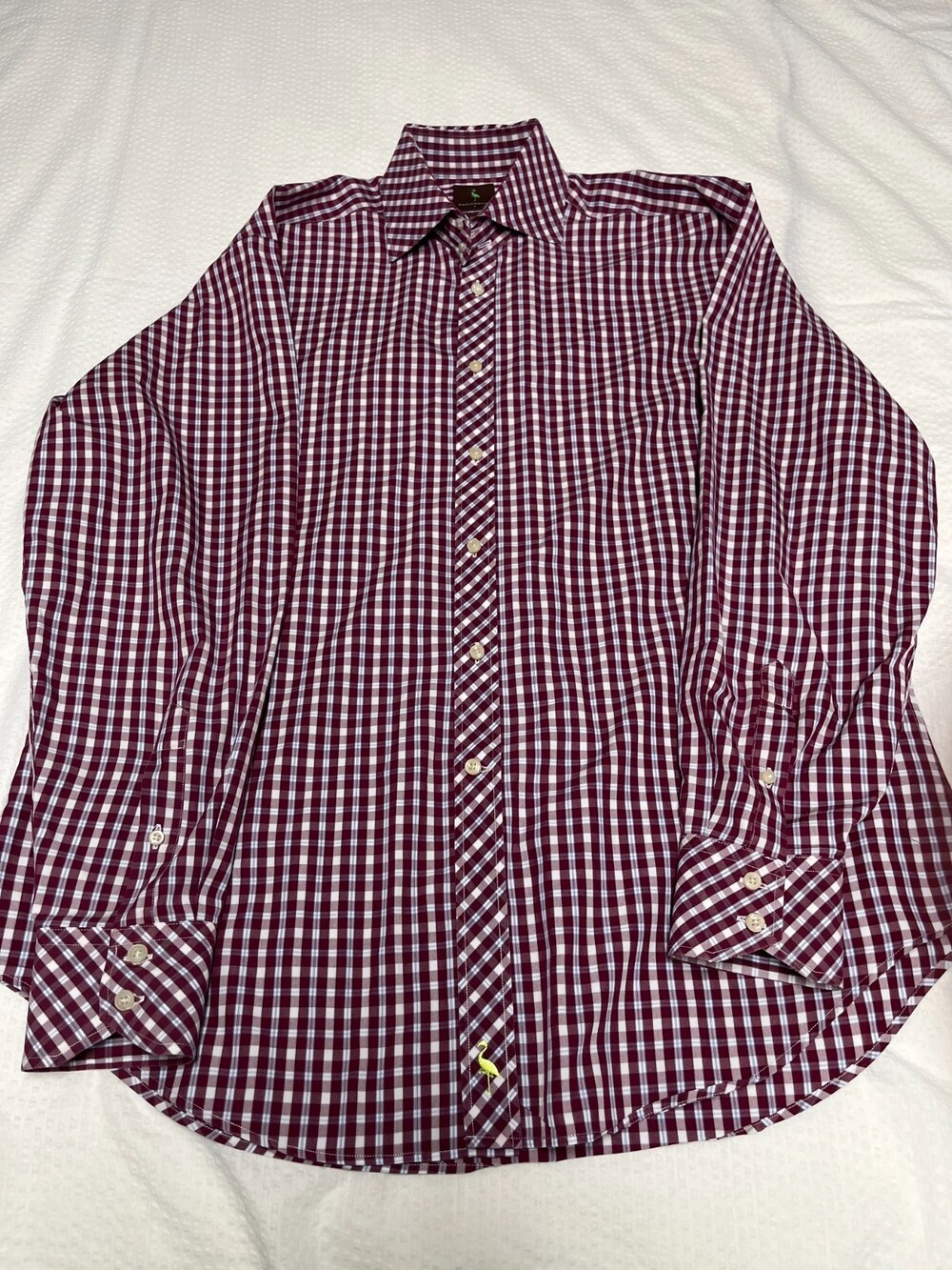 Tailorbyrd Men's Long Sleeve Shirt Large Multi color Plaid NWOT